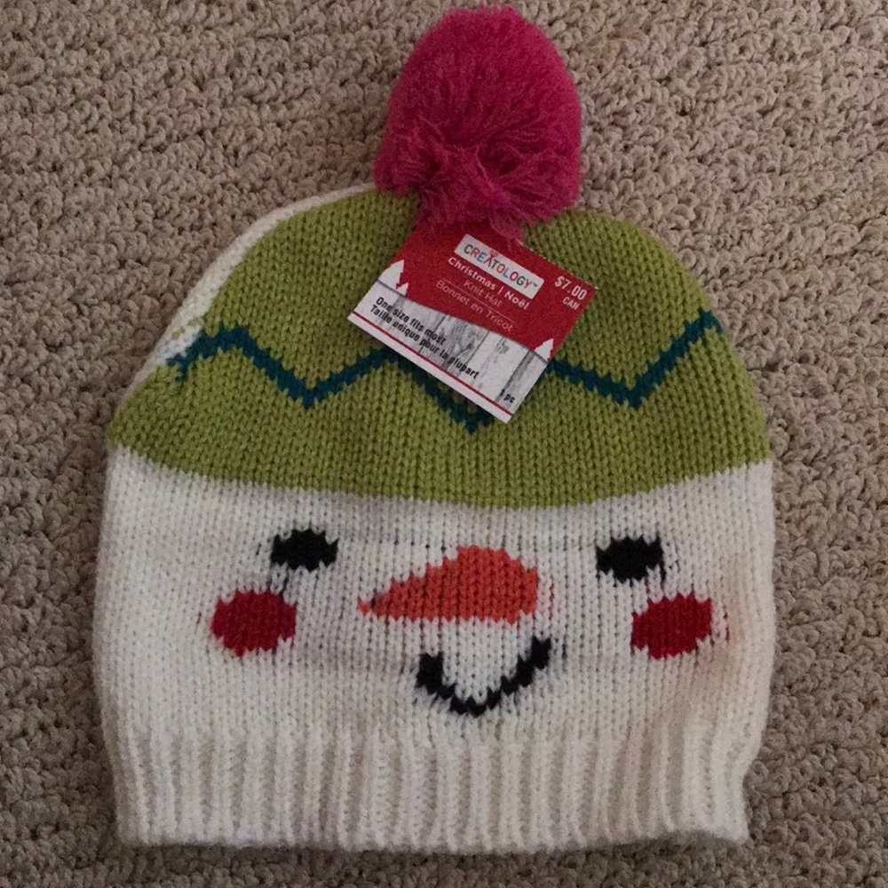 NWT Snow man hat